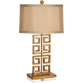 Couture Lamps Greek Key Table Lamp