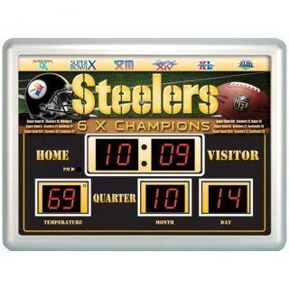 Pittsburgh Steelers Scoreboard Clock