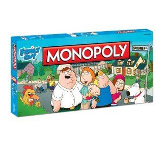 Monopoly Family Guy Toys & Games