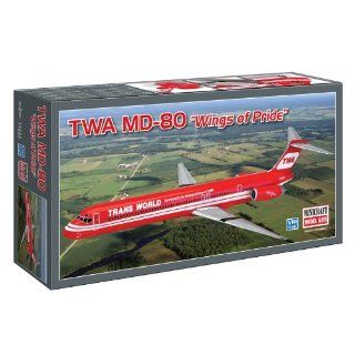 Minicraft Models TWA MD 80, 1/144 Scale Toys & Games