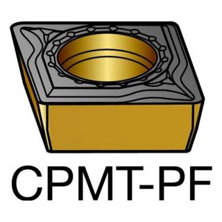 Sandvik Coromant CPMT 3(2.5)1 PF 4225 Turning Insert, CPMT 3(2.5)1 PF 4225, Pack of 10