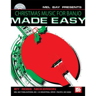 Mel Bay Christmas Music for Banjo Made Easy Book/CD Set