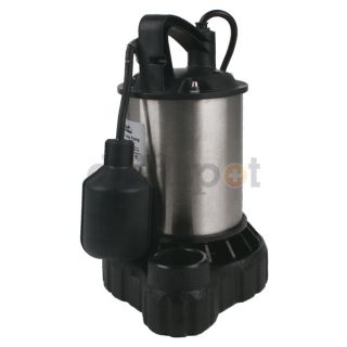 Flotec FPSC2200A 1/3 HP Submersible Sump Pump with Tethered Switch