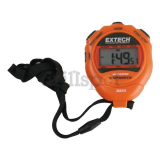 Extech 365515 NIST Digital Stopwatch, Backlit LCD, NIST