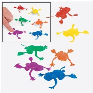144 pack of Plastic Jumping Frog Party Favor Toys & Games