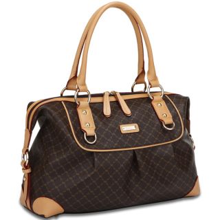 Rioni The Patti Bag Signature Brown Handbag