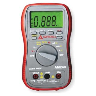 Amprobe AM 240 Compact Digital Multimeter, 600V