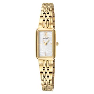 Citizen Womens Goldtone Steel Eco Drive Watch Today $239.99