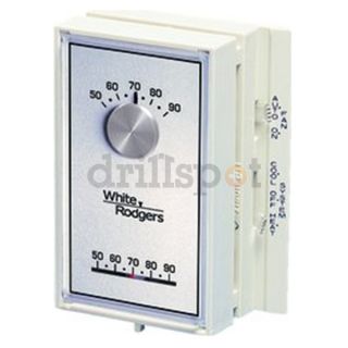 White Rodgers 1E56N444 24V Single Stage Universal Vertical Setpoint