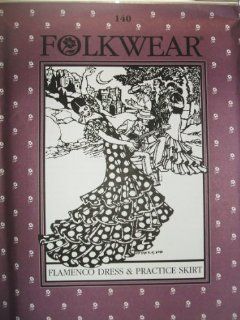 Folkwear #140 Flamenco Dress & Practice Skirt Salsa Sewing
