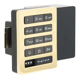 Digilock APS 605 01 01 GR01 Assigned Use Keypad, W/O Pull Handle