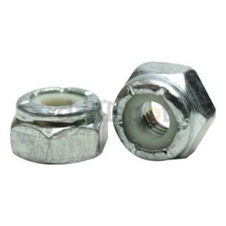 DrillSpot 37003 #2 56 Zinc Finish NM Grade 2 Nylon Insert Lock Nut, Pack of 100