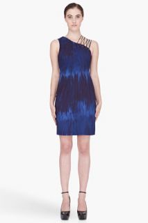 Versus Blue Laced shoulder Dress for women