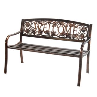 Outdoor Welcome Bench
