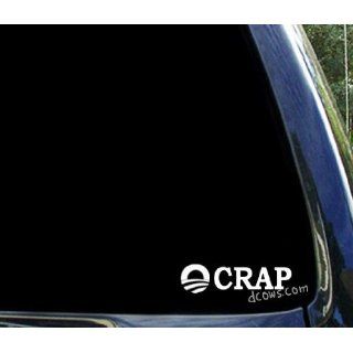OCRAP .funny anti obama sticker decal 