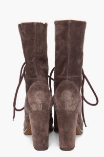 Moncler Suede Savoie Booties for women