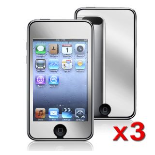 BasAcc 3 piece Mirror LCD Screen Protector Kit for Apple iPod Touch