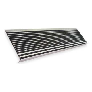 Wooster Products 511BLA4 Stair Tread, Aluminum, 4 Ft L, 11 In W
