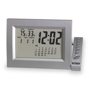 Extech 445820 Clock Digital Hygrometer with Calendar