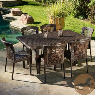 Christopher Knight Home Dusk 7 piece Outdoor Dining Set