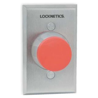 Schlage Electronics 623RD Standard Push Button, Red, Steel