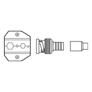 Ideal 30 573 Replacement Die, For RG58/59/62