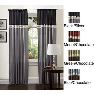 Lush Decor 84 inch Terra Curtain Panel Pair