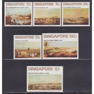 Singapore 144 149 VF MNH set nice colors cv $ 65  see pic