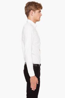 A.P.C. Plain White Shirt for men
