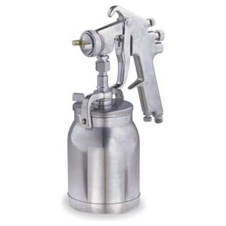 Speedaire 4XP62 Siphon Spray Gun, 0.070In/1.8mm