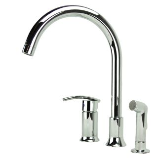 Chrome Kitchen Faucet with Side Spray Today $185.99