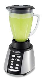 Oster BVCB07 Z Counterforms 6 Cup Glass Jar 7 Speed Blender, Brushed