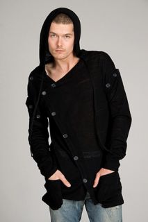 Buckler  Knight Hooded Cardigan for men