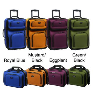 Traveler US5600 RIO 2 piece Expandable Carry on Luggage Set