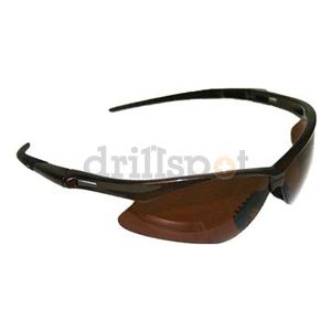 Jackson Safety 102566600 Plrzd Eyewear, Uncoated, Brown