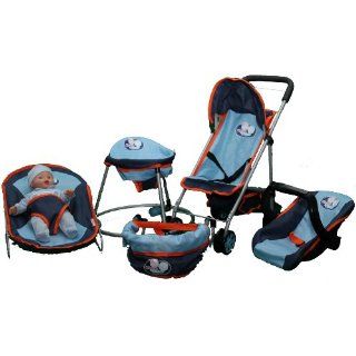 piece Deluxe Boy Doll activity center 1. Doll Stroller 2. Doll