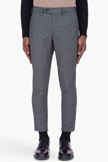 Neil Barrett Charcoal Cropped Chino Style Ski Pants for men