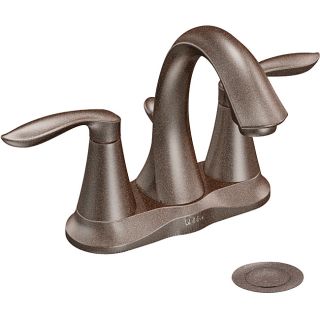 Moen 6410ORB EVA Two Handle Bathroom Faucet Oil Rubbed Bronze