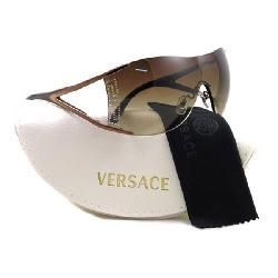 Versace VE 2087B Womens Rimless Wrap Sunglasses