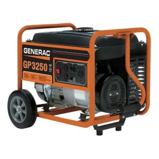 Generac 5982 Portable Generator, Rated Watts3250, 208cc